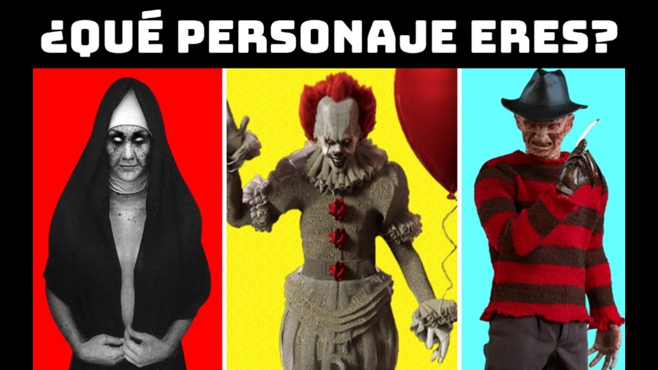 &iquest;Qu&eacute; PERSONAJE de TERROR ERES? (Pel&iacute;culas de terror)