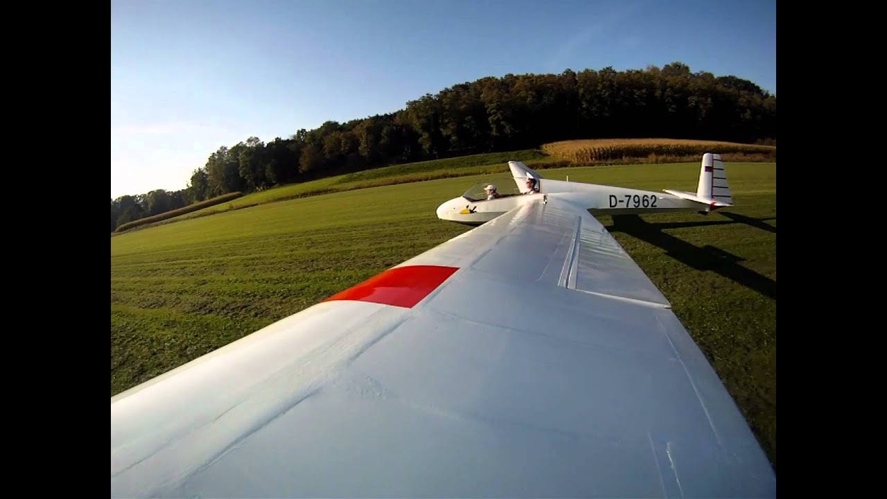 Segelflug Seilriss &Uuml;bung