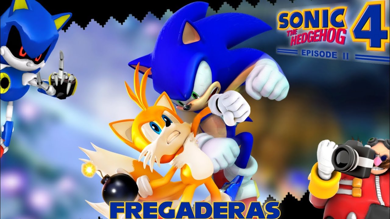 😡 TODO LO HORRIBLE DE SONIC 4 EPISODIO 2 🦔🤖🦊‼️ | FREGADERAS | (PARODIA)
