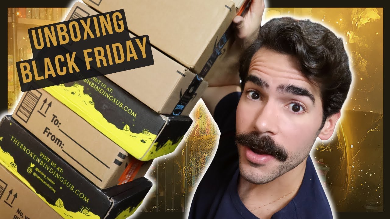 UNBOXING DA BLACK FRIDAY COM MUITOS LIVROS NOVOS