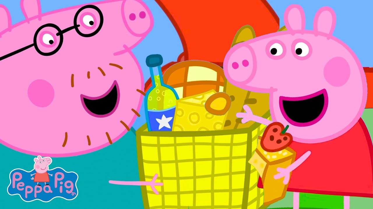🧺 Problémy s piknikem! Kachny, dort a hloupá vosa | Prasátko Peppa | Karikatury pro děti