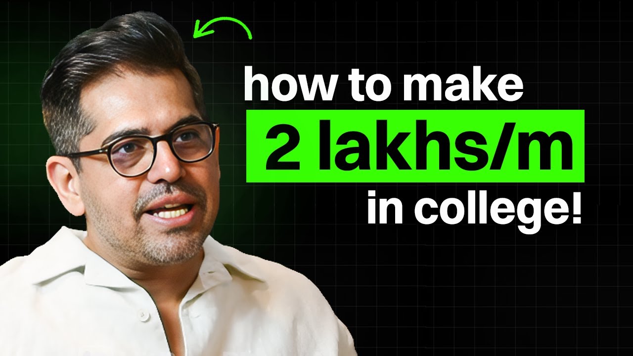 How You Can Make 2 Lakhs Every Month in College | #186 The Sanskar Show