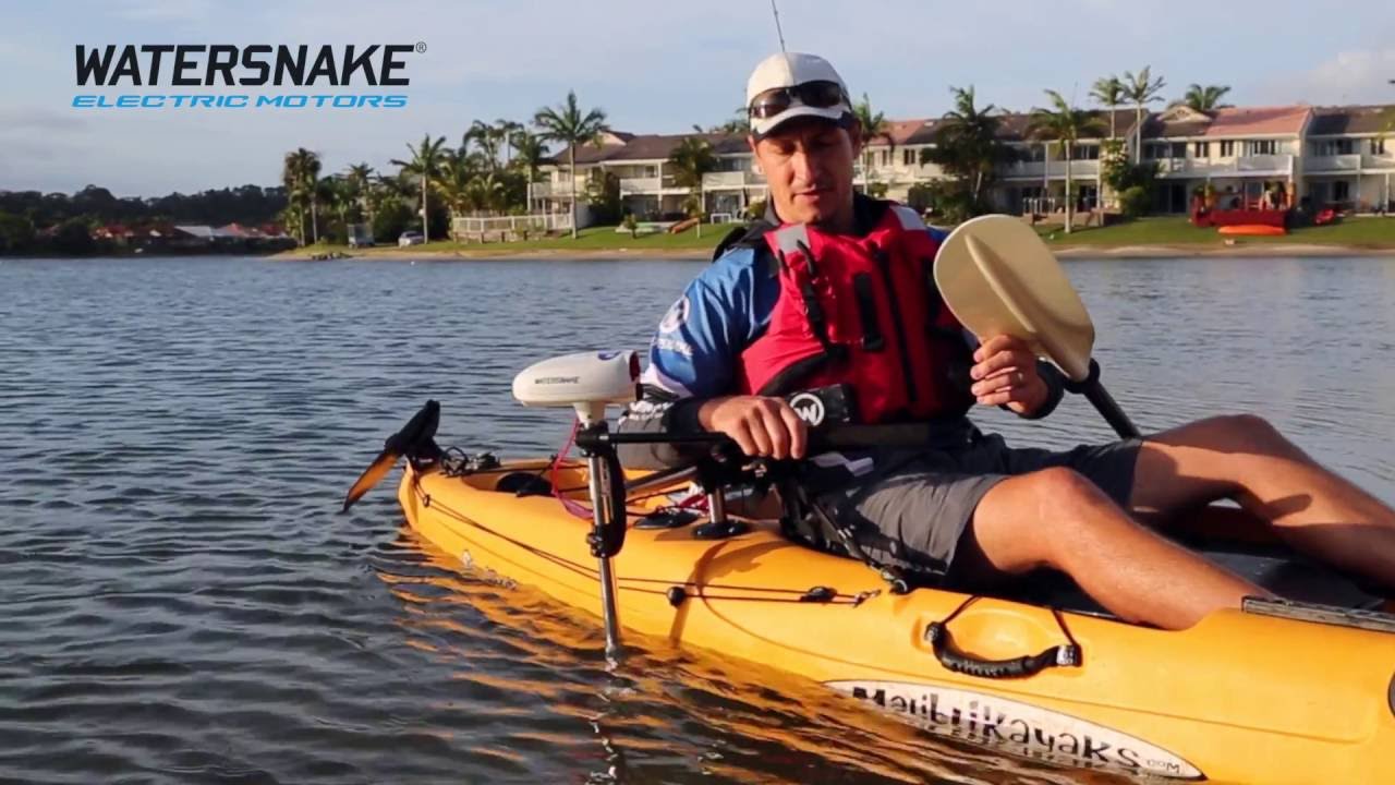 Watersnake Universal Electric Motor Mount for Kayaks and Canoes