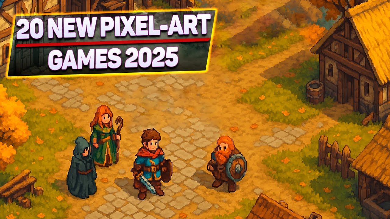 Топ 20 новых Pixel-Art игр 2025