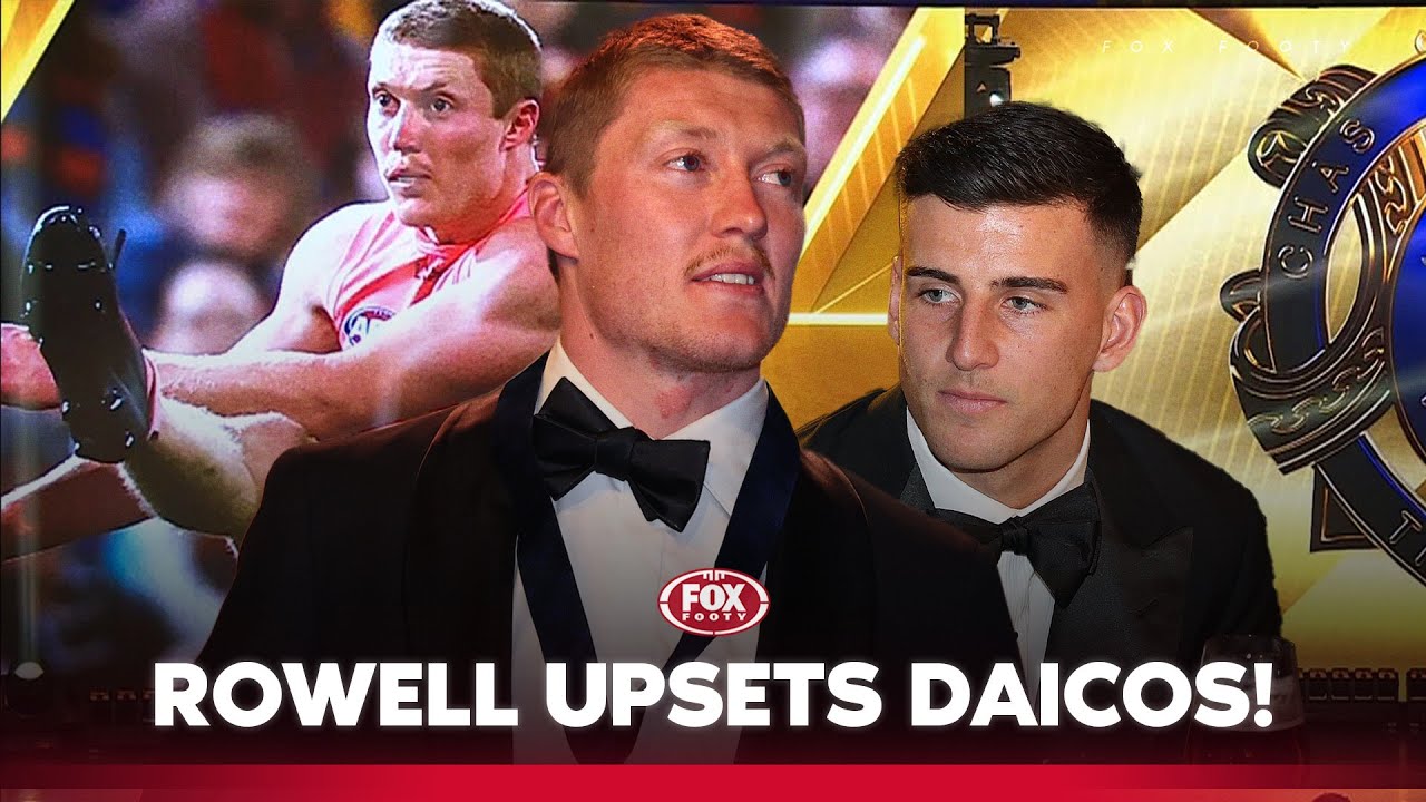 &lsquo;Bit of a Weirdo&rsquo; 🤣 How &ldquo;Eating Grass&rdquo; helped Rowell WIN the 2025 Brownlow Medal 🏅| Fox Sports News