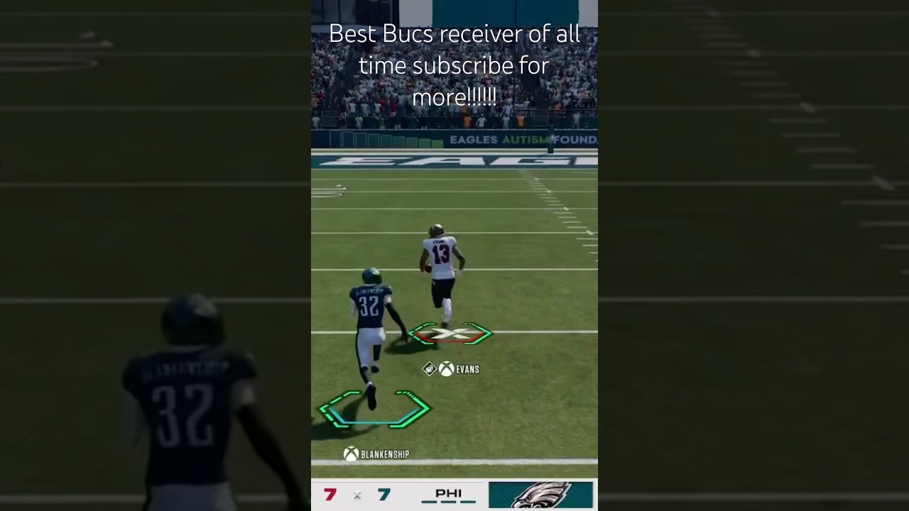Mike Evans is him!!!!😱😱🔥🔥🔥#gamer #gaming #mikeevans #bucs #nfl #shorts #madden #madden26