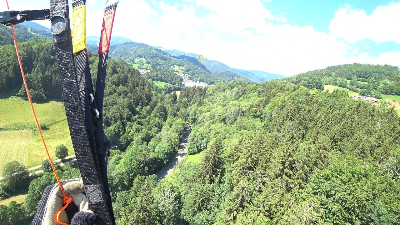 Schwarzwald Gschasi Aufstieg zum Paragliderstartplatz Hike & Fly I