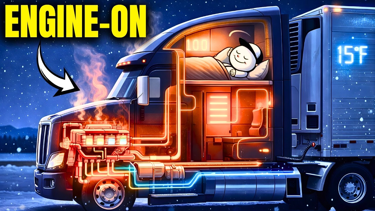 Here's Why Truck Drivers Never Turn Off Their Engines