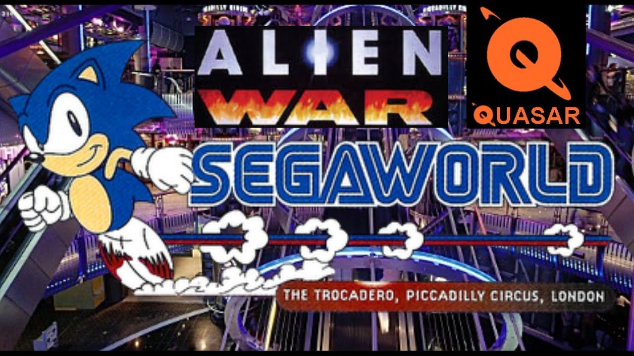 LONDON'S SEGAWORLD, QUASAR & ALIEN WAR - Where DID OUTDOOR fun GO?! (A George Massey video)