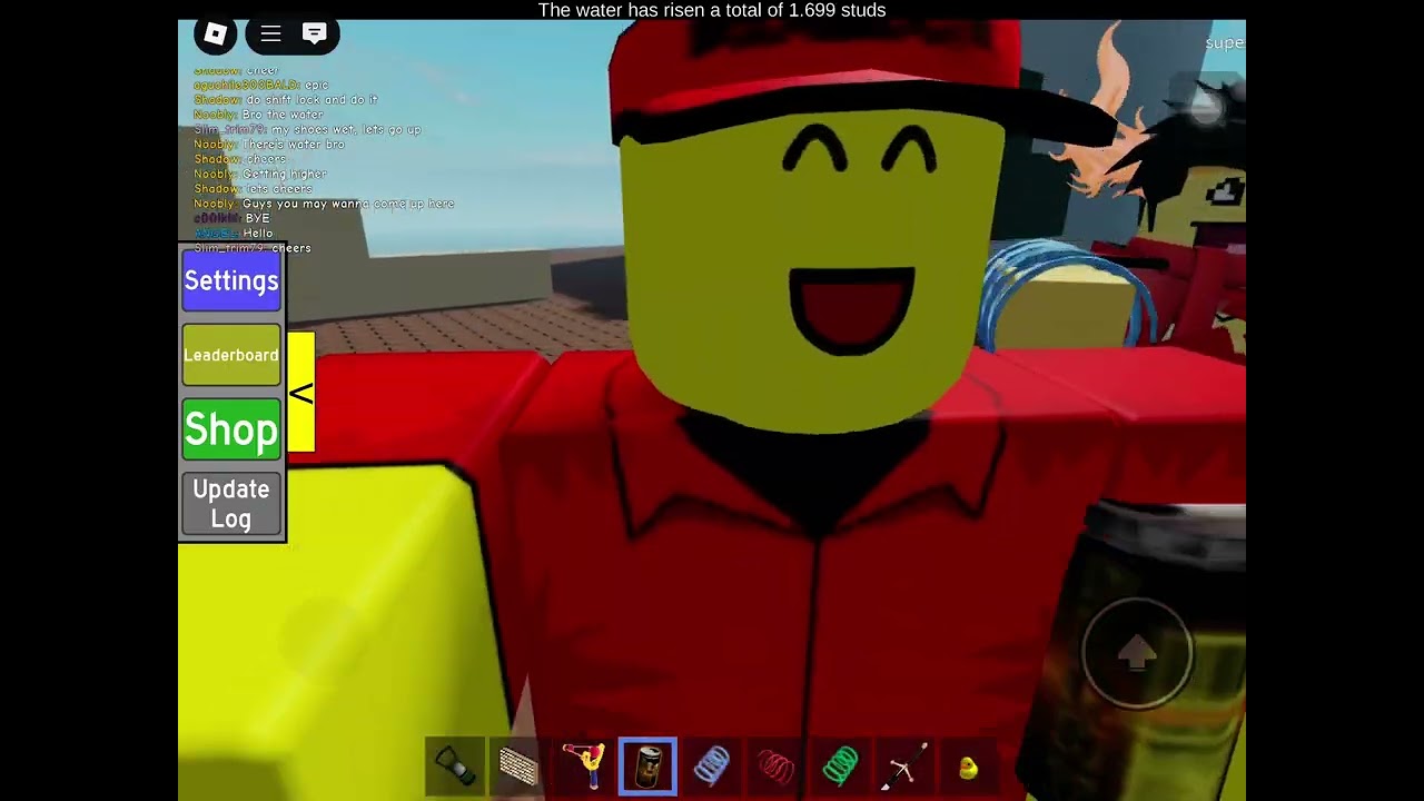 watch a flood rise gameplay on roblox