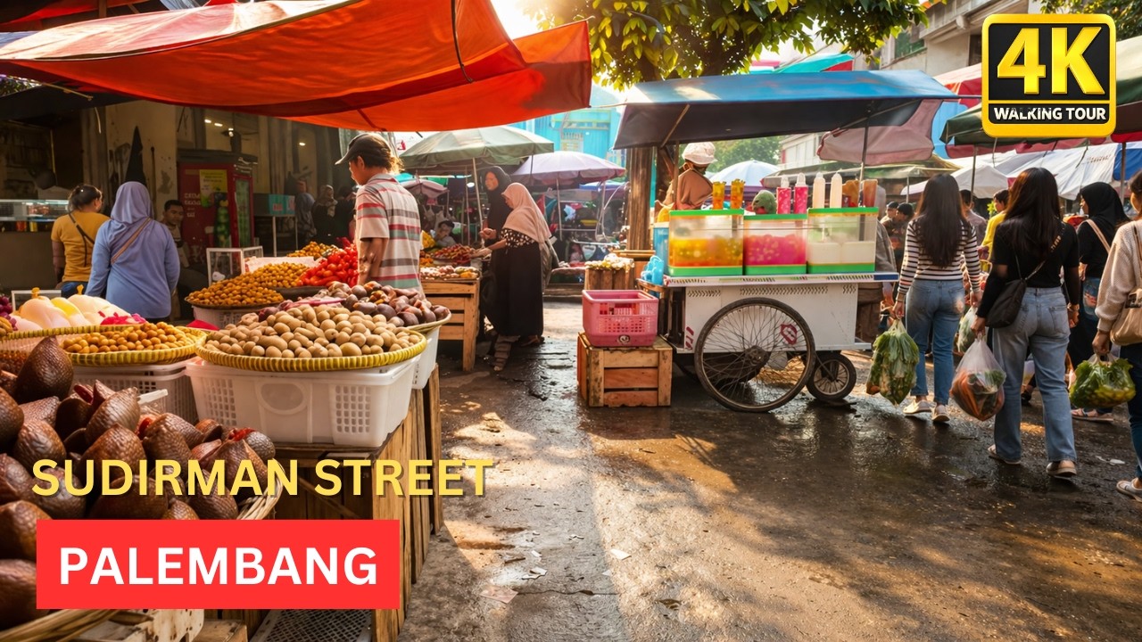 From Modern Street to River Life | Walking Through Palembang’s Most Iconic Route