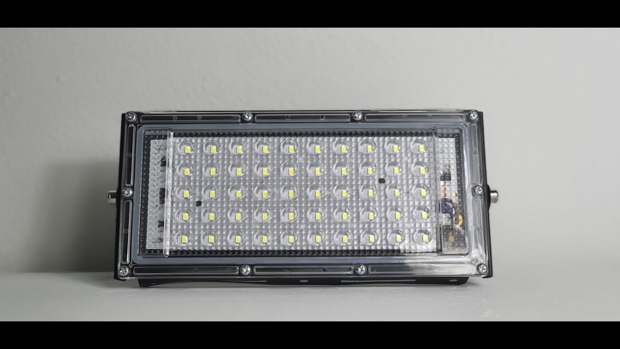 50w Led Flood Light | Can This Be Used For Youtube Lighting?