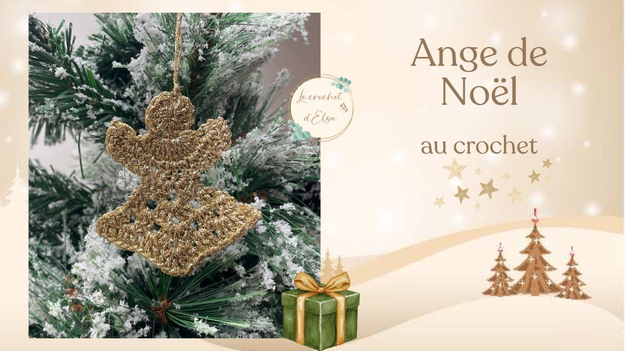 Ange de Noel au crochet