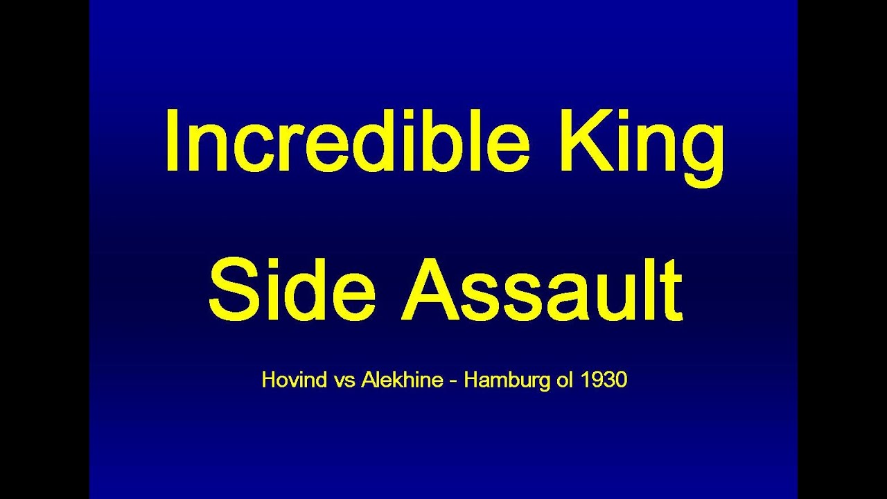 Hovind vs Alekhine - Hamburg ol 1930