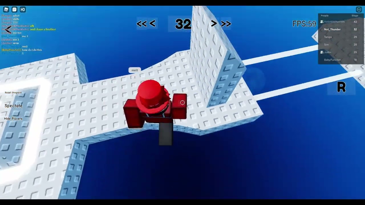 Vic's Glitch Per Difficulty Chart Obby | All Stages [1-42]