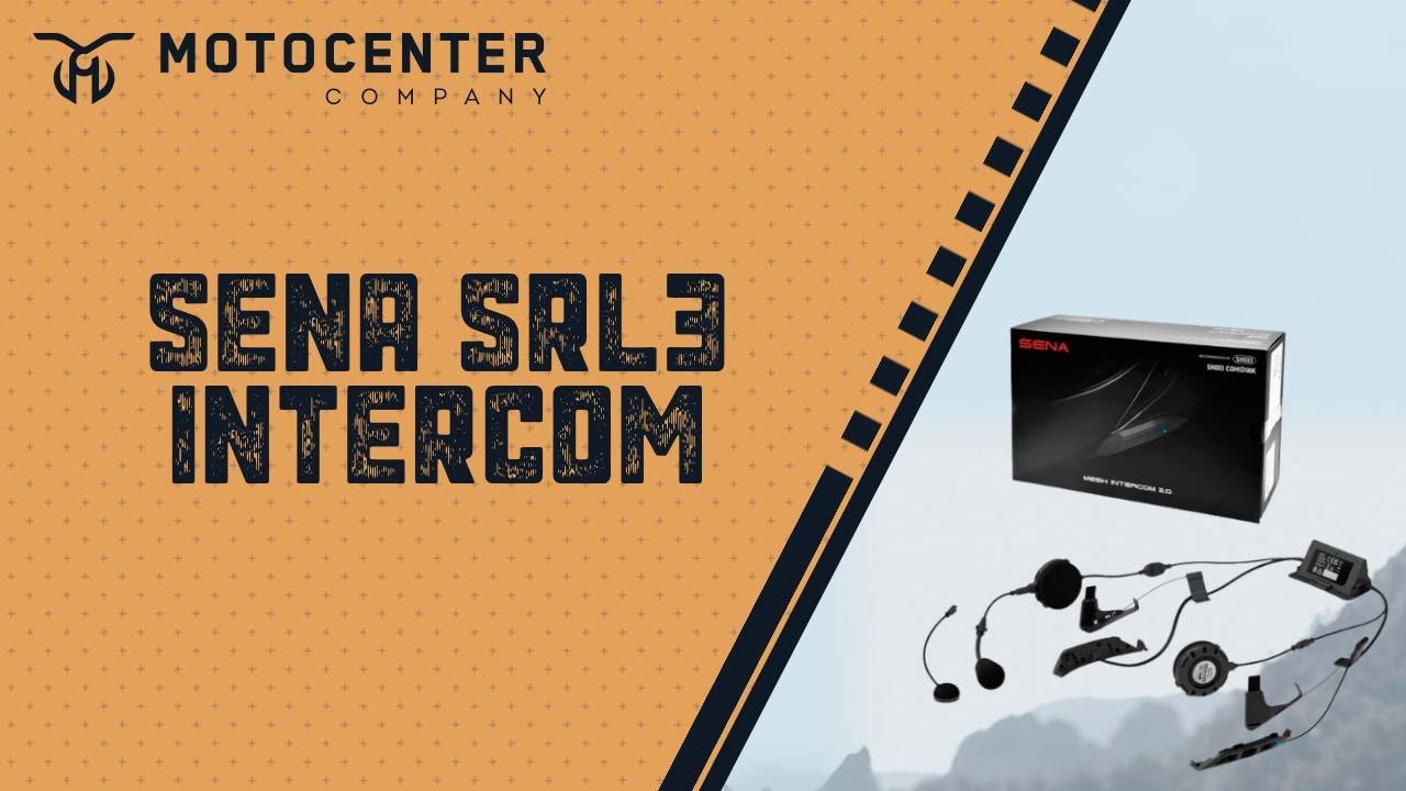 La COMUNICACIÓN más SIMPLE para moteros | SENA SRL3 INTERCOM