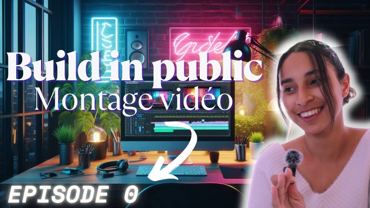 Je pars de 0 pour vivre du montage vidéo (build in public) - épisode 0
