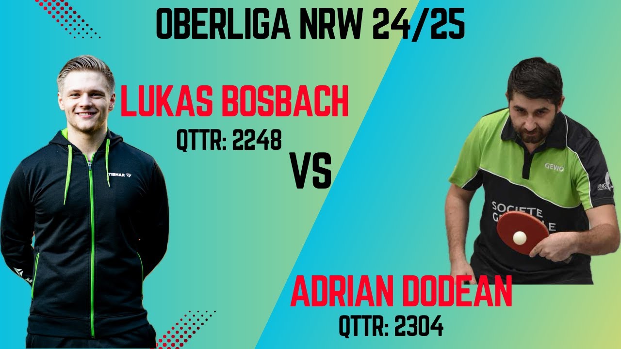 Lukas Bosbach vs. Adrian Dodean: Revanche geglückt?