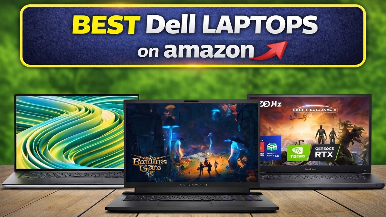 TOP 5 AMAZING Dell Laptops ON Amazon You Can Buy Righ