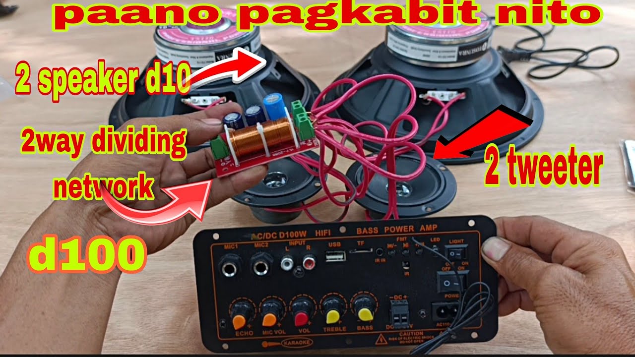 Paano ba magkabit Ng 2way dividing network sa ganitong setup 
