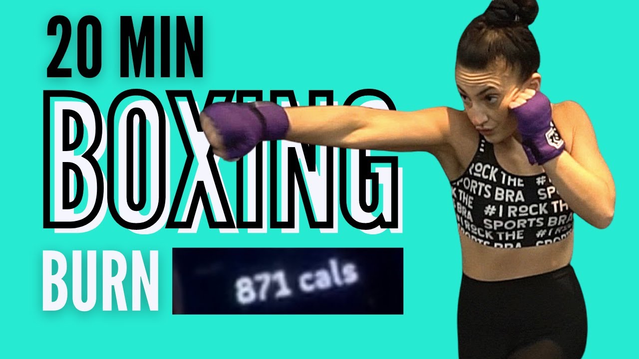 BURN 600-900 CALORIES In 20 Minute Shadow Boxing Workout // SERIOUS SWEAT!