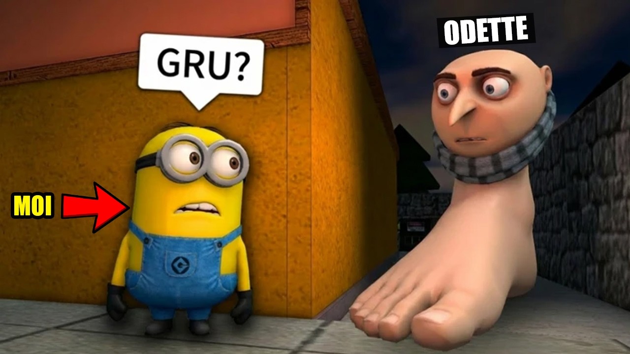 ODA MINIONS vs ODETTE GRU SUR ROBLOX (c'est trop dr&ocirc;le)