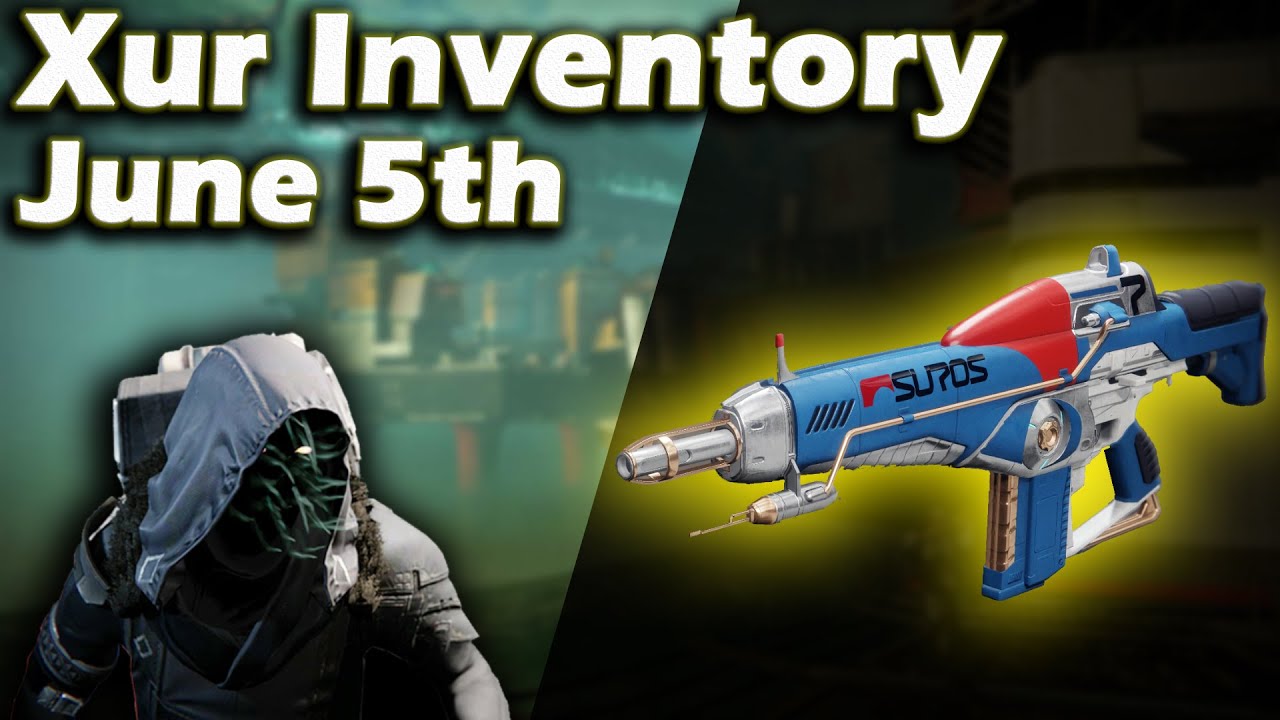 Destiny 2 - Xur June 5th - Where is Xur - Xur This Week - Almighty - Season of the Worthy