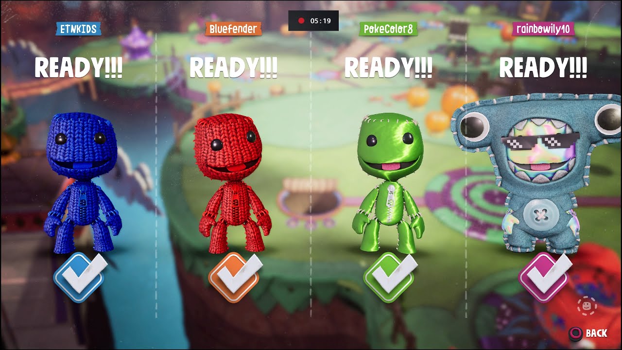 Sackboy: A Big Adventure PS5 Gameplay | 4 - Player Co-Op - Playthrough 35 EXTRA 3 (No Commentary)