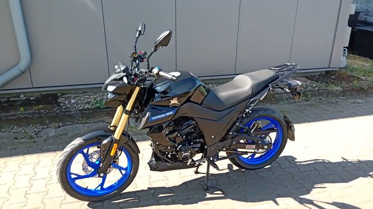 romet division sr 50ccm blau rundum