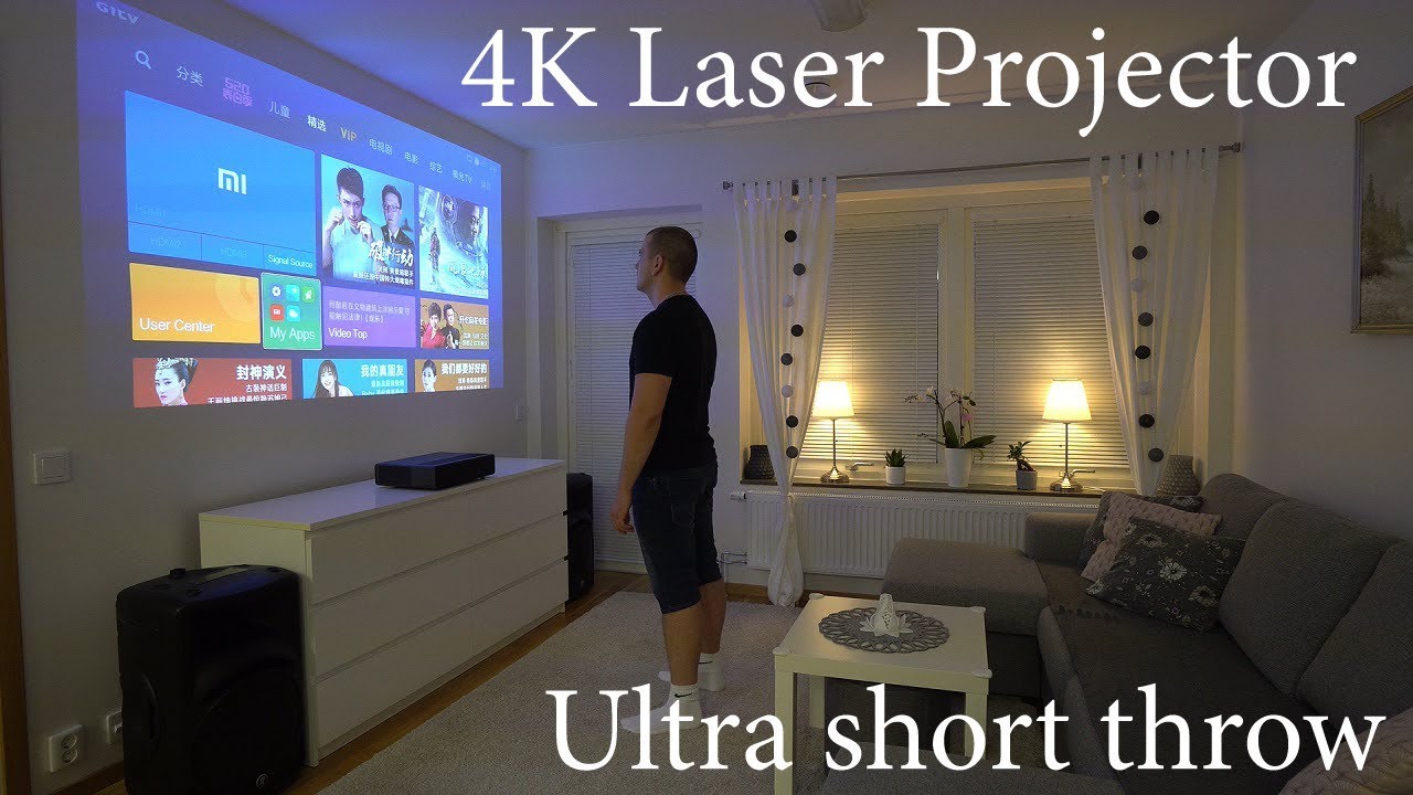 Xiaomi Mi 4K UST laser projector 2019 review and comparison