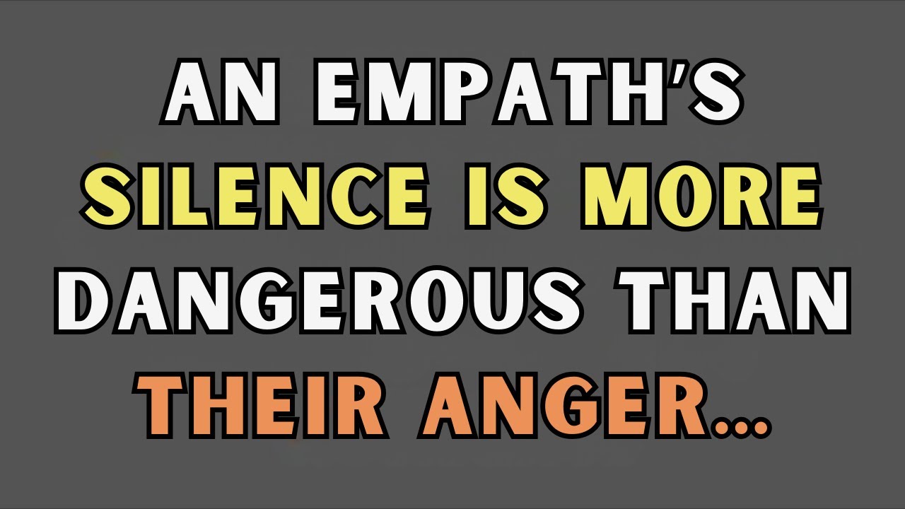 An Empath’s Silence Is More Dangerous Than Their Anger…| Psychology Says | Quotflux