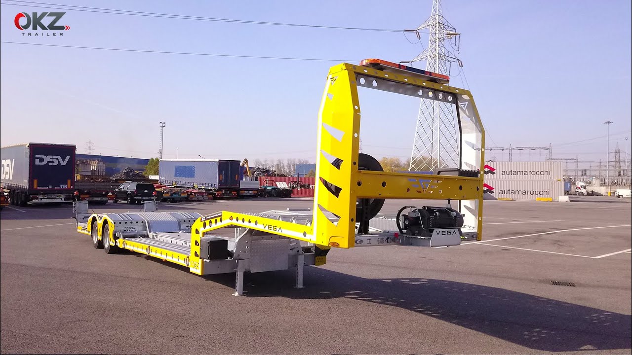 OKZ TRAILER - Semirimorchio carrellone VEGA mod. SOCCORSO STRADALE
