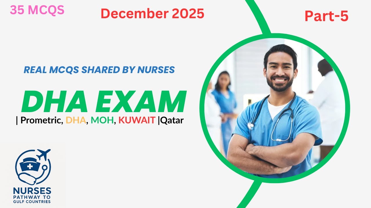 latest DHA / Prometric  Mcqs 2025 Nurses Quiz |Shared by pass nurses+Rational | Saudi |Qatar| Kuwait