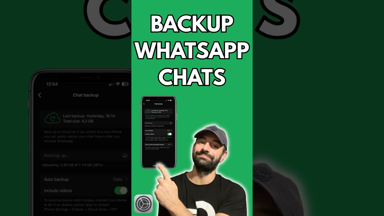 How to Backup Whatsapp Messages on iPHONE