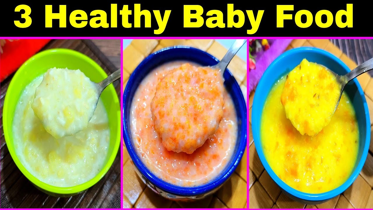 Baby Food Recipes For 8 Months To 18 Months | Healthy Food Bites