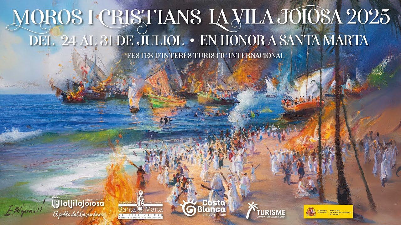 Presentación de cargos y pregón de fiestas _ La Vila Joiosa 2025