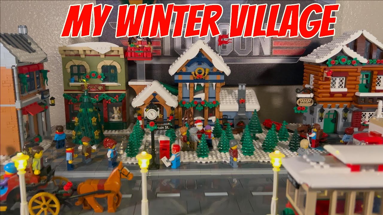 my winter village!