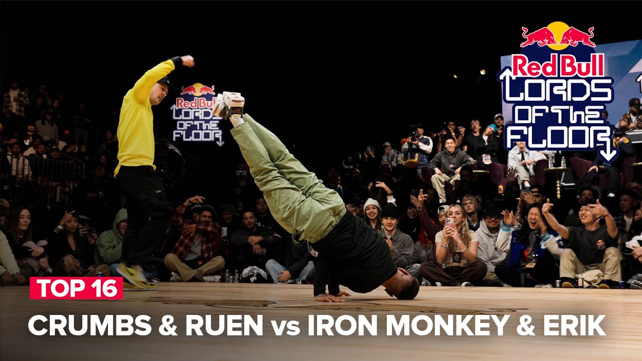 Crumbs & Ruen vs Iron Monkey & Erik [TOP 16] / Red Bull Lords of the Floor 2024