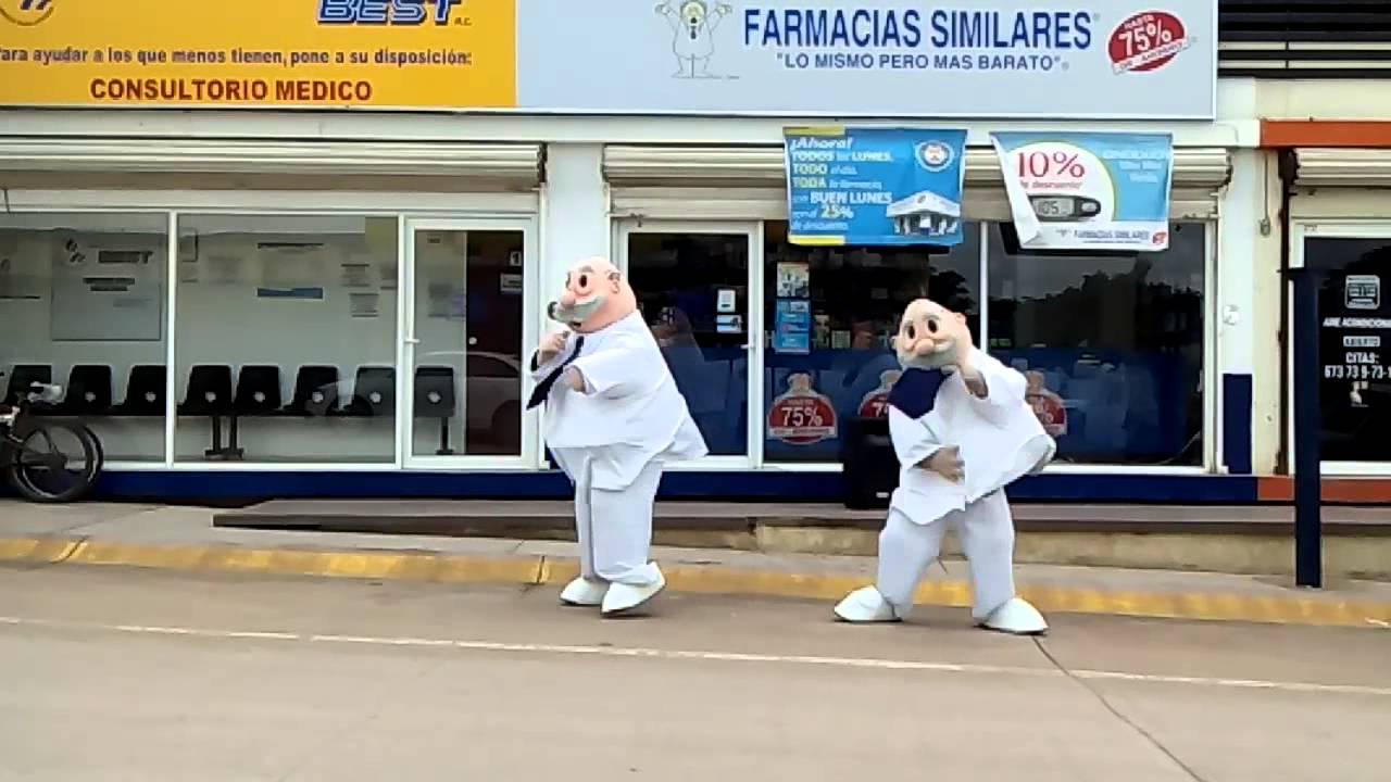 Simis bailando la ametralladora