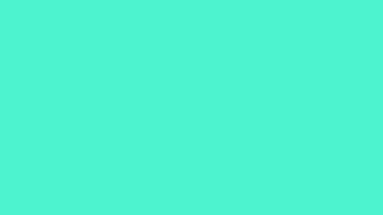 Turquoise color Screen Background 4K