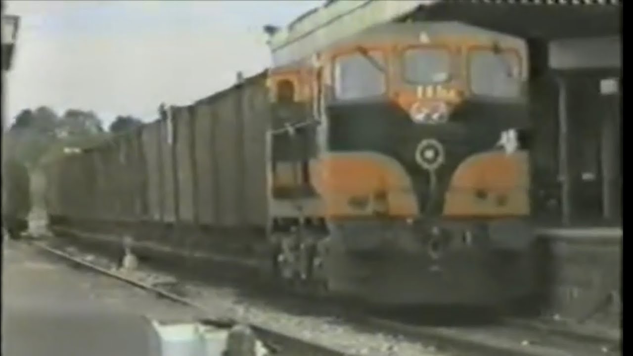 Claremorris Station late 1980s - A typical Saturday afternoon