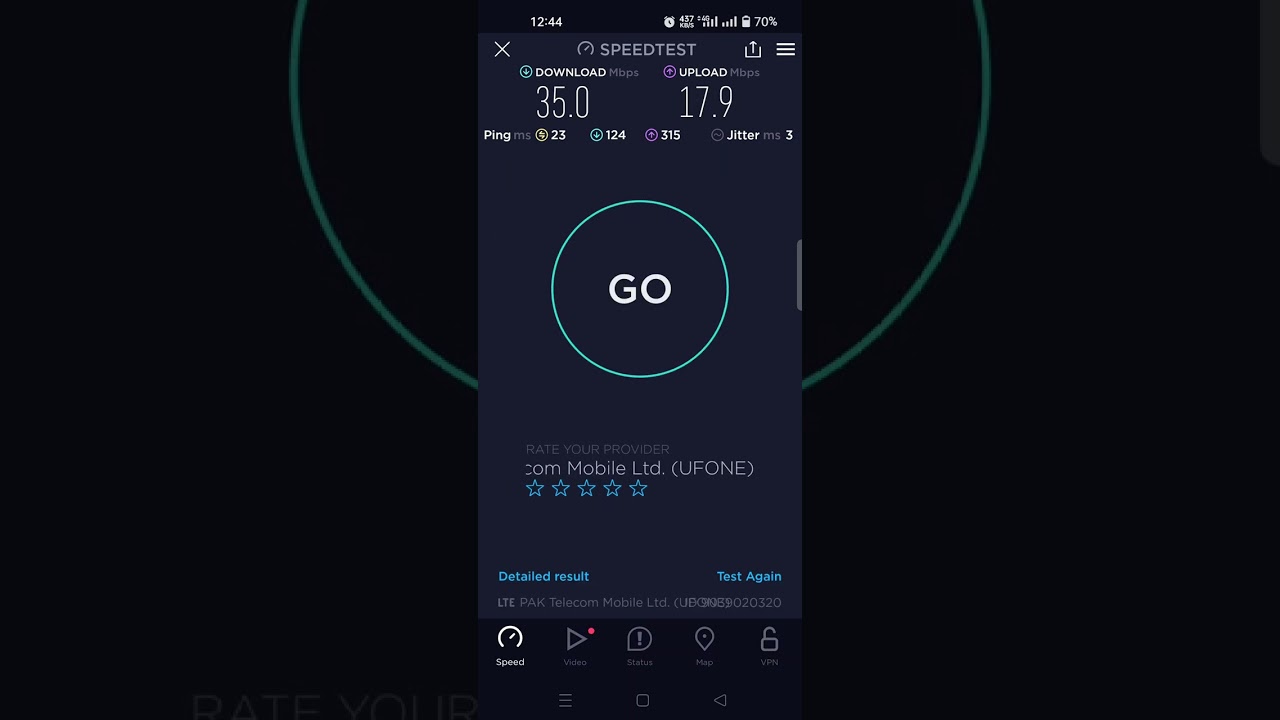 Ufone vs Jazz internet speed test