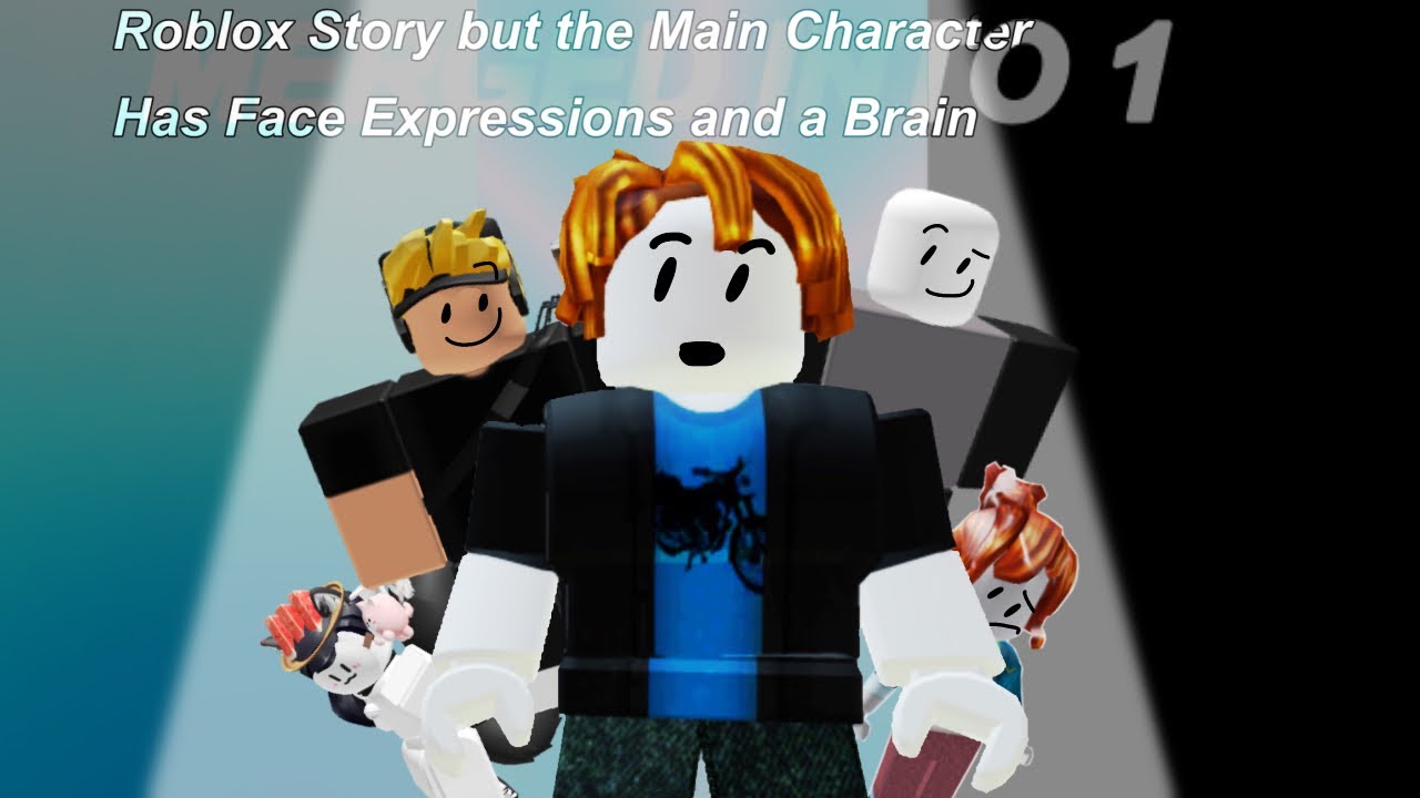 История Roblox, но у главного героя есть выражение лица и мозг (части 1-3)