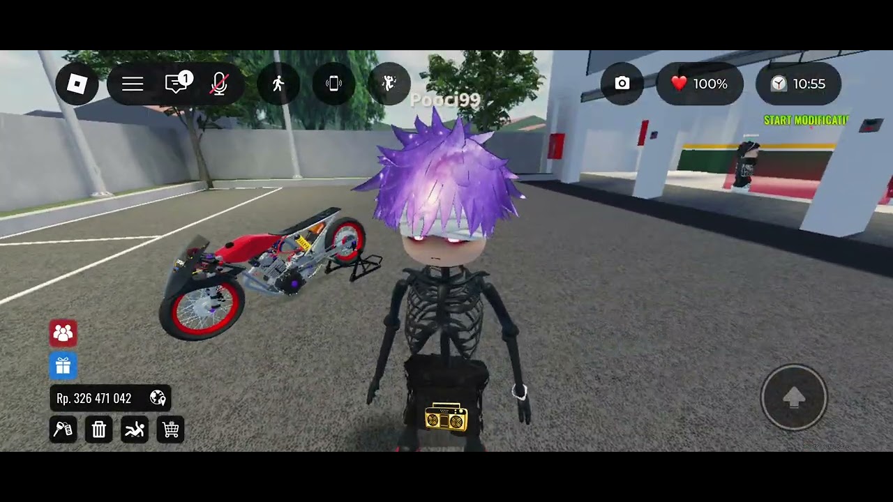 DRAG DRIVE SIMULATOR (ROBLOX) SUPERMAN UNLOCKED FOR XMAX 