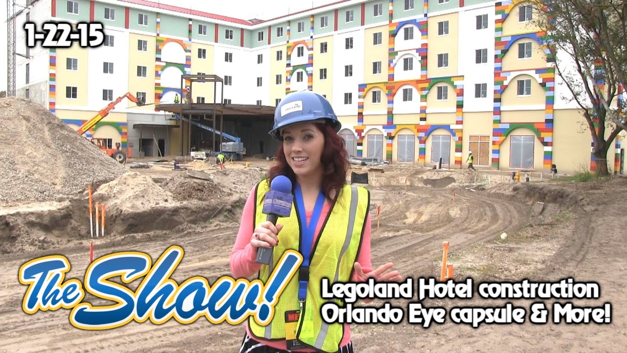 Attractions - The Show - Orlando Eye; Legoland Hotel construction; latest news - Jan. 22, 2015
