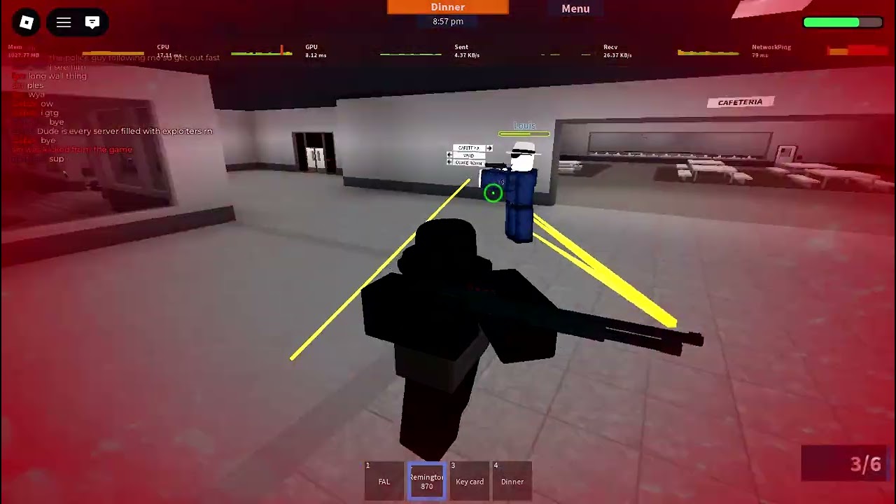 so im playing prison life again :D pls like and subcribe