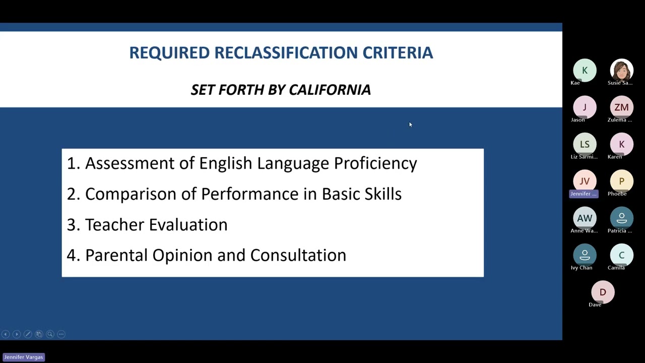Reclassification Parent Workshop Sept 9. 2025