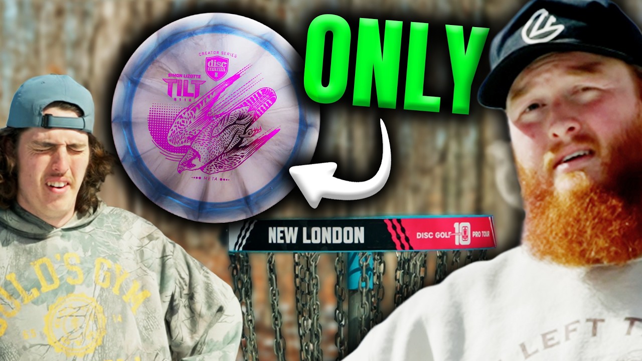 Playing New London with only a Tilt?! | Disc Golf Punishment