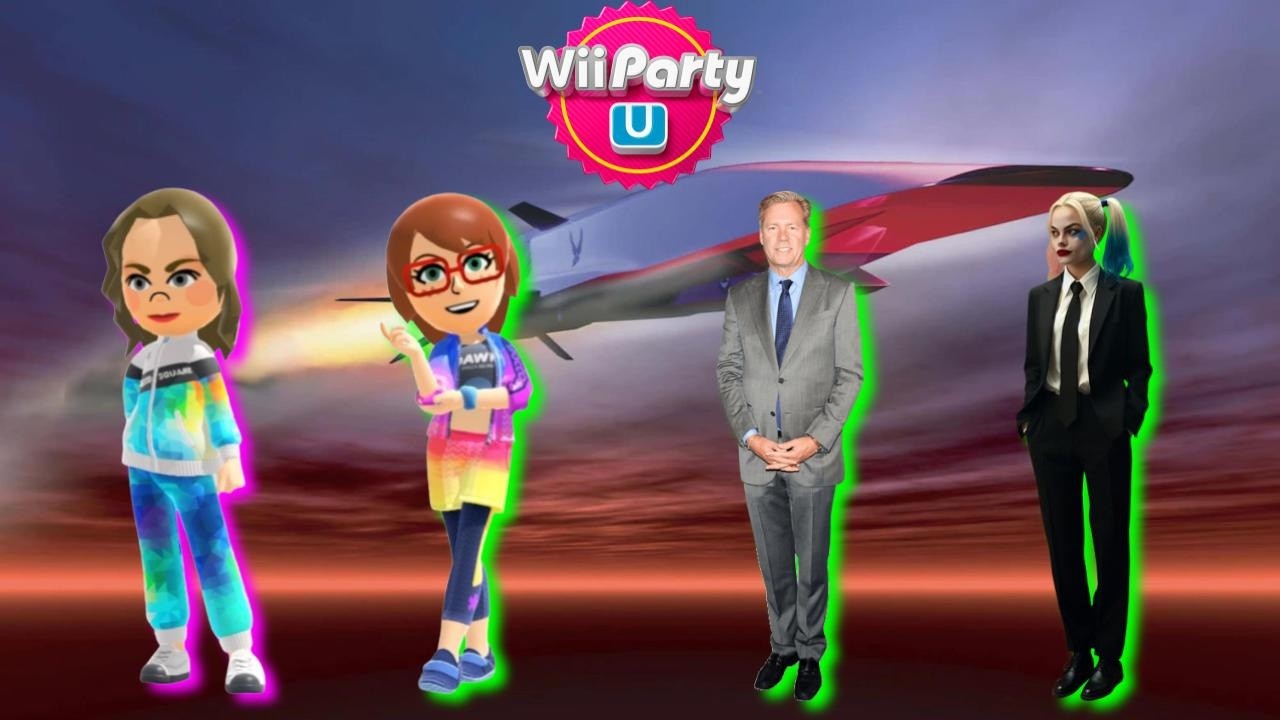 Wii Party U - Team Building - Imogen Vs Cecilia Vs Chris Vs Harley (Ep. 30)