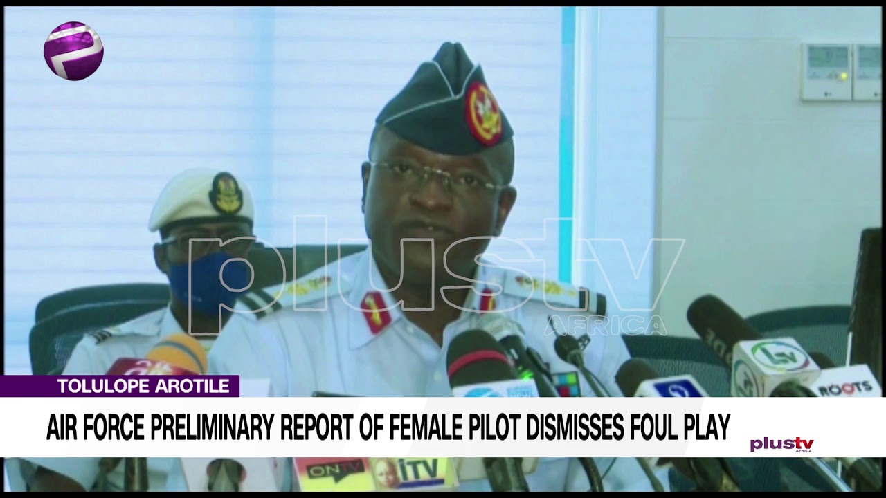 Air Force Preliminary Report Of Female Pilot Dismisses Foul Play